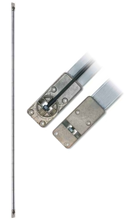 TENSOR ENDEREZADOR PUERTAS 2300MM PLATA BRILLO 