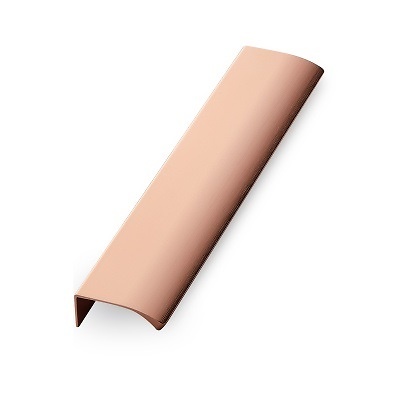 TIRADOR EDGE STRAIGHT ALUMINIO ORO ROSA MATE 160MM 200MM 320MM 350 MM ORO ROSA MATE 