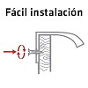 TIRADOR EDGE STRAIGHT ALUMINIO 