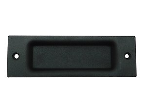 TIRADOR EMBUTIR RECTANGULAR PCR01 165x54mm NEGRO 