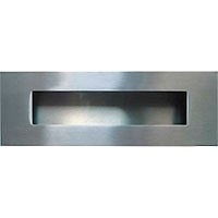 TIRADOR EMBUTIR RECTANGULAR TE08 150x50mm INOX 12,5 150 50 ACERO INOXIDABLE 10 