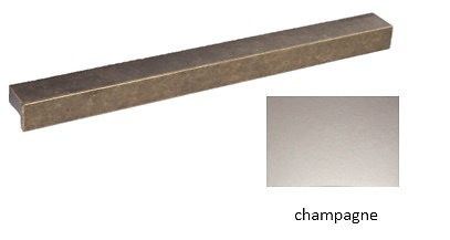 TIRADOR MOD. SQUADRA ZAMAK CHAMPAGNE 128 MM 200X15MM 32 MM 50X15MM CHAMPAGNE 100X15MM 64 MM CHAMPAGNE 160 MM 250X15MM CHAMPAGNE 150X15MM 96 MM CHAMPAGNE 192 MM 300X15MM CHAMPAGNE 