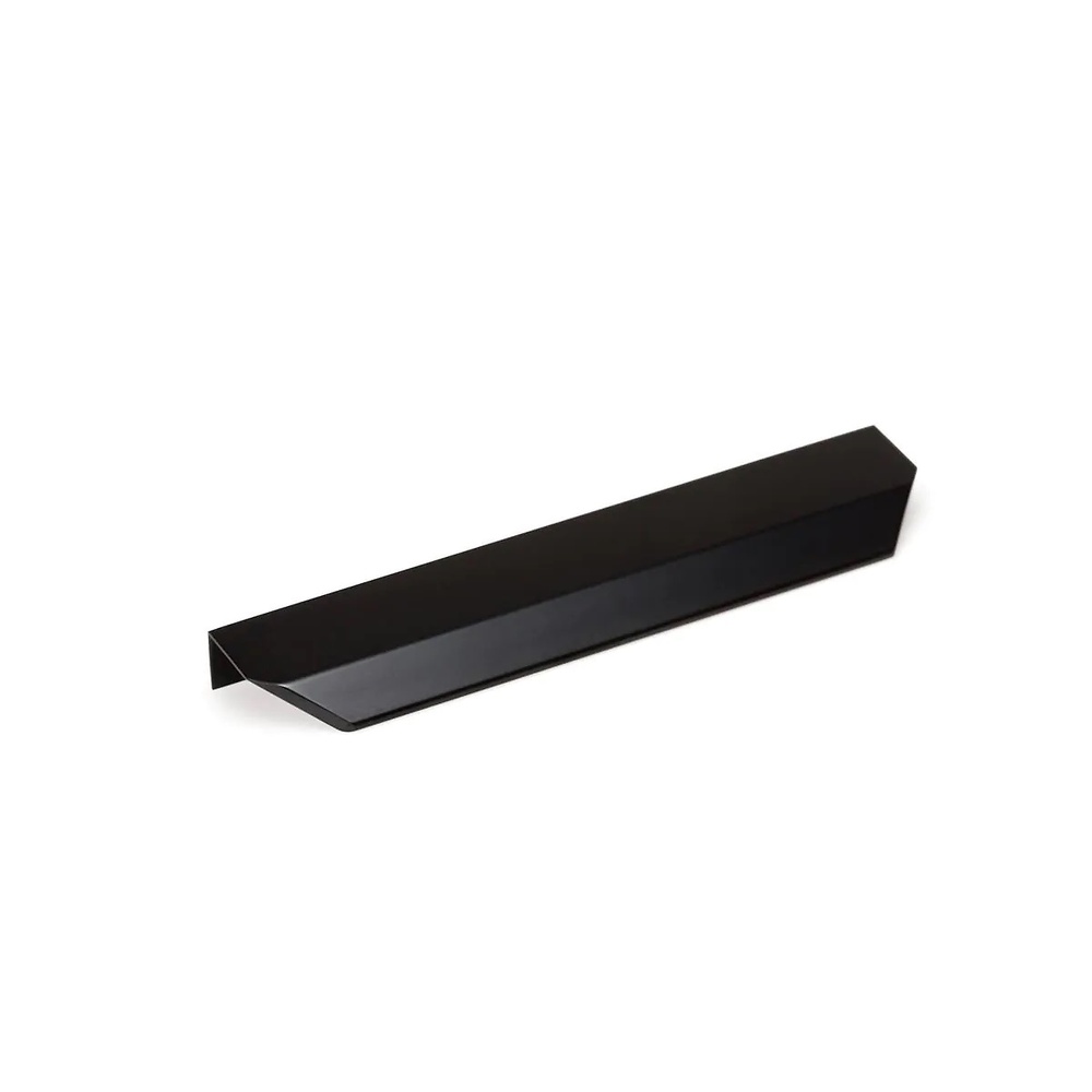 TIRADOR TIPO PESTAÑA VANN NEGRO MATE 64 MM 100MM ALUMINIO NEGRO MATE 128 MM 200MM ALUMINIO NEGRO MATE 256 MM 350 MM ALUMINIO NEGRO MATE 384-1120 MM 1200MM ALUMINIO 