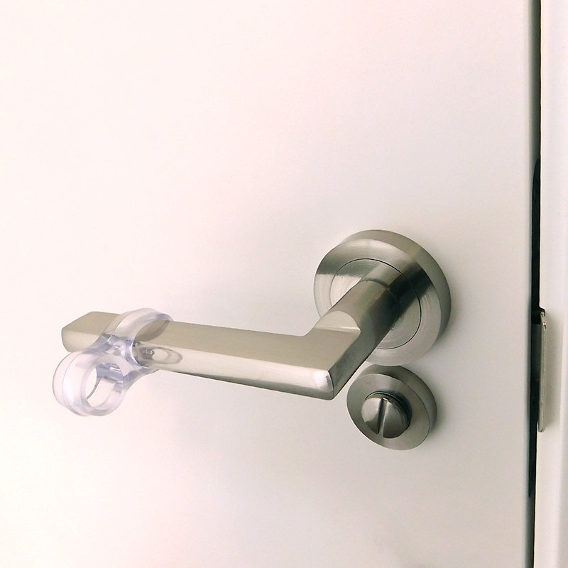 TOPE PUERTA MANILLA AMORTIGUADOR TP13 TRANSPARENTE 