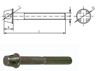 TORNILLO CASCABEL 1/4 