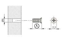 TORNILLO EURO TRN17 ZINCADO 