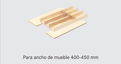 LINIQ CUBERTERO ORGANIZADOR CAJON EN HAYA CLARA KESSEBOHMER - COCINA Y BAÑO,  interiorismo y accesorios, 23.01 cuberteros y organizadores cajon - Alaybe  Herrajes y Maquinaria para Madera