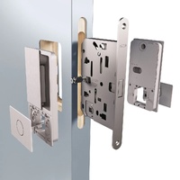 AGB POLARIS WAVE  PICAPORTE MAGNETICO PARA PUERTA BATIENTE
