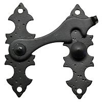 ALDABA FORJA ADB04 90x80mm NEGRO