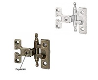 BISAGRA CAZOLETA CIFUENTES 26x14MM REGULABLE CON REMATE