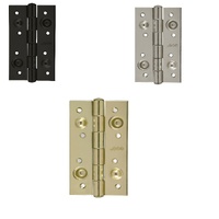 BISAGRAS DE SEGURIDAD CON PALAS RECTAS CON PIVOTES SIN FINALES PARA PUERTAS BLINDADAS 150x80mm 