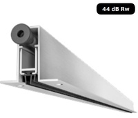 BURLETE PUERTA EMBUTIR PROFI DROP SEAL ALUMINIO
