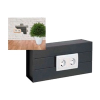 CAJA FUERTE EMPOTRADA APERTURA SOLO LLAVE Y CAMUFLADA CON BASE ENCHUFE