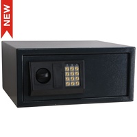 CAJA FUERTE HOTEL ELECTRONICA CON LLAVE CFC04 NEGRO