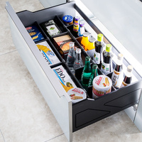 CAJON ORGANIZADOR  COCINA FOOD ANTRACITA EXTRACCION TOTAL SOFTBRAKE