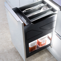 CAJON ORGANIZADOR  COCINA GRAIN ANTRACITA EXTRACCION TOTAL SOFTBRAKE