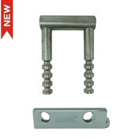 CANDADO BALLESTA CN12 LLAVE TUBULAR INOX LLAVES IGUALES