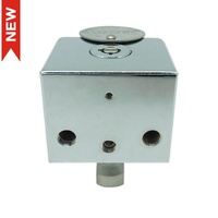 CANDADO CUADRADO CN13 SIN BASE LLAVE TUBULAR CROMO BRILLO LLAVES IGUALES