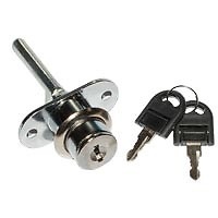 CERRADURA ARCHIVADOR CM10 18mm CROMO BRILLO