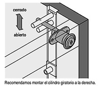 CERRADURA CENTRALIZADA BOXER ECO PARA BUCKS CON CIERRE FRONTAL 