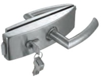 CERRADURA CRISTAL/CERCO FV02-1 ACERO INOX
