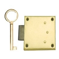CERRADURA SOBREPONER CM16 LATONADO