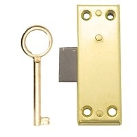 CERRADURA SOBREPONER CM17 22mm LATONADO