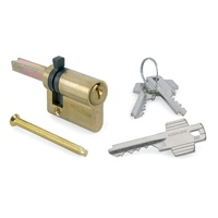 CILINDRO TESA 5520 CUADRADILLO + 2 LEVAS CON LLAVE DE SERRETA