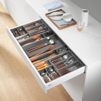CUBERTERO EUROBOX PLUS  COMBINACIONES HABITUALES Y DIVISORIOS BLUM ORGA-LINE