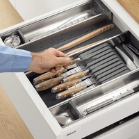 CUBERTERO EUROBOX PLUS PORTACUCHILLOS ORGA-LINE BLUM