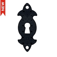 ESCUDO BOCALLAVE VERTICAL EBA02 25x65mm NEGRO