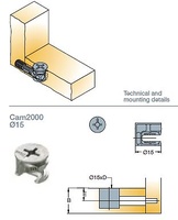 EXCENTRICA S5 D:15 CAM 2000 
