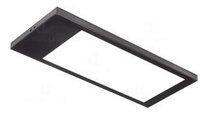 FOCO LED K-PAD IR LUZ HOMOGENEA SENSOR ENCENDIDO PROX. CAJON O PUERTA NEGRO A 24V 