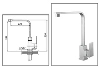 GRIFO COCINA INOX STYLE