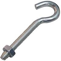 HEMBRILLA CON TUERCA ABIERTA HM02 INOX Y ZINCADO