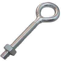 HEMBRILLA CON TUERCA SOLDADA HM01 INOX Y ZINCADA