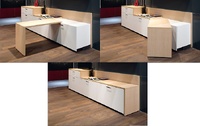 JUEGO HERRAJE GIRATORIO DE MESA BASCULANTE DRESDE