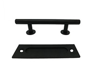 JUEGO MANILLON RECTO PCR01 180x25mm NEGRO