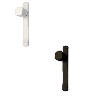 JUEGO POMO PLACA CIEGA 6844 ALUMINIO