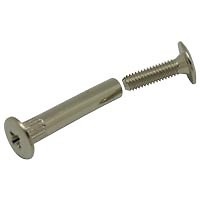 JUEGO TORNILLO UNION KOMBY TNE05 M4 NIQUELADO