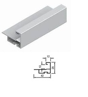 KIT PERFILES TIRADOR PARA ARMARIO EMPOTRADOS TERRA 75 KP-TR10V1 PARA TABLERO 10MM