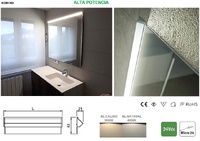 KOBI HD APLIQUE BAÑO PERFIL VERTICAL U HORIZONTAL LED PARA ESPEJO A 24V