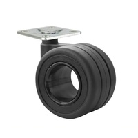 KOO-60 RUEDA DE PLETINA SIN FRENO PARA MUEBLE