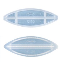 LAMELLO GALLETA TRANSPARENTE PARA PLACAS MINERALES TIPO CORIAN  C20/C10