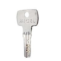 LLAVE BRUTO CERROJO SEGURIDAD CRR01 NIQUELADO