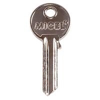 LLAVE BRUTO CILINDRO CS03 SERRETA NIQUELADA