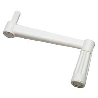 MANILLA PARA TORNO PERSIANA PR17 BLANCO