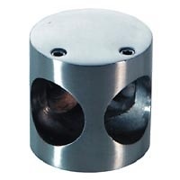 NUDO CONECTOR TUBO CB06 180º INOX
