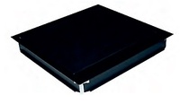 PASACABLES BLACK IN BLACK ALUMINIO SOFT CLOSE