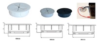 PASACABLES EXIT-KG  REDONDO PLASTICO 